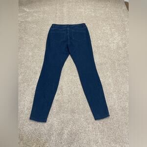 J.jill premium flex high rise jegging jeans sz 8 dark wash stretch blue jeans